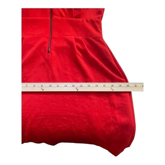Pinko Capeta Abito Red Dress - Picture 10 of 13